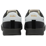 Gola  Women's Cyclone Leather Black/White/Dark Gum (Bw) G2k2 M