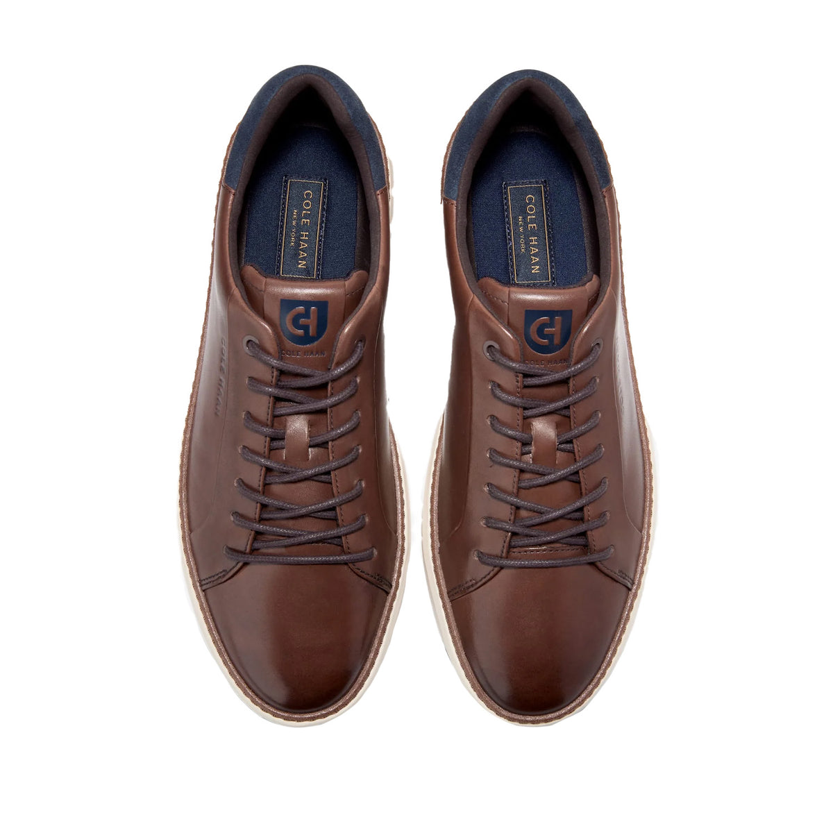 Cole Haan Men's Grandpro Topspin Sneakers in Chestnut/Navy Blazer