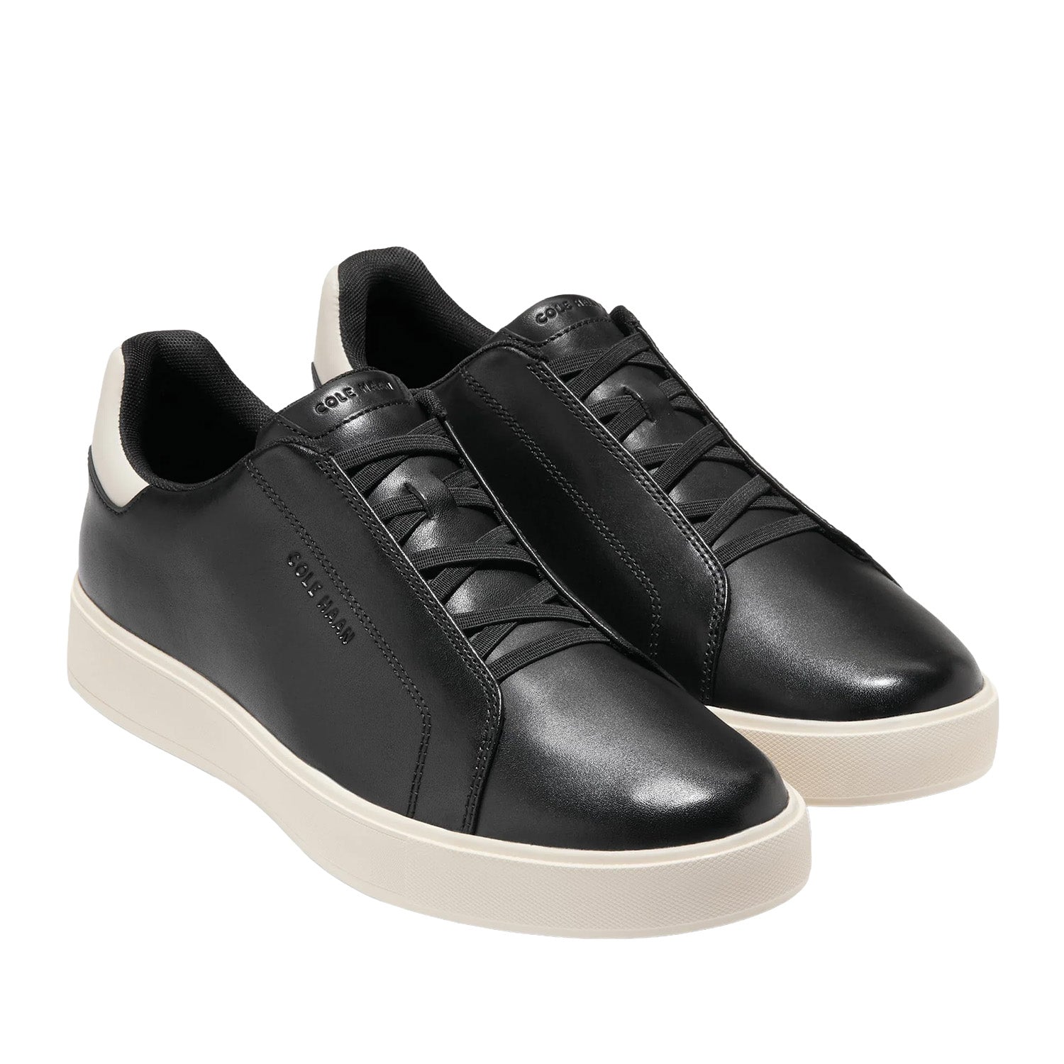 Cole Haan Men's GrandPro Luxe Slip-on Sneaker in Black/Ivory