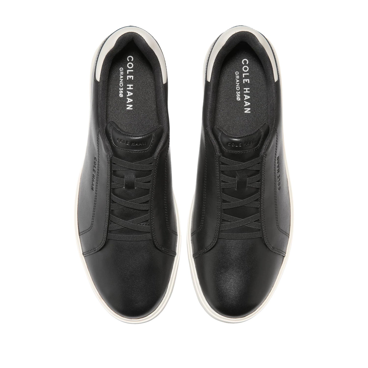 Cole Haan Men's GrandPro Luxe Slip-on Sneaker in Black/Ivory