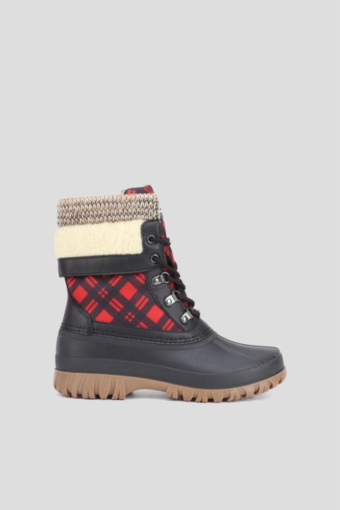 Cougar  Women's Creek Storm By Cougar Footwear Red Plaid M