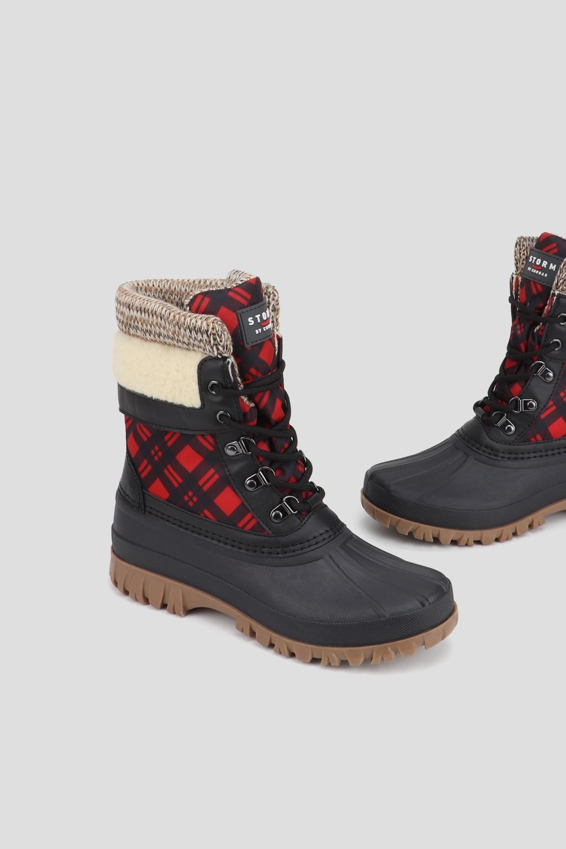 Cougar  Women's Creek Storm By Cougar Footwear Red Plaid M