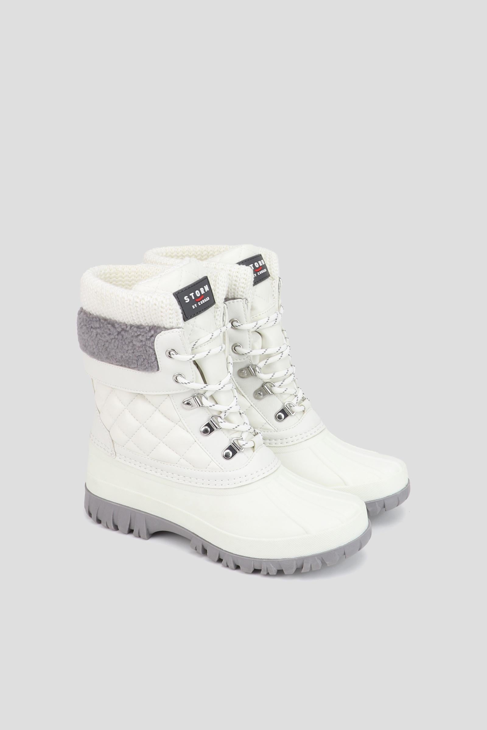 Cougar  Women's Creekquilt Storm By Cougar Footwear White M