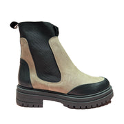 David Tyler Women's LOU 044 Boot in Black/Cafe