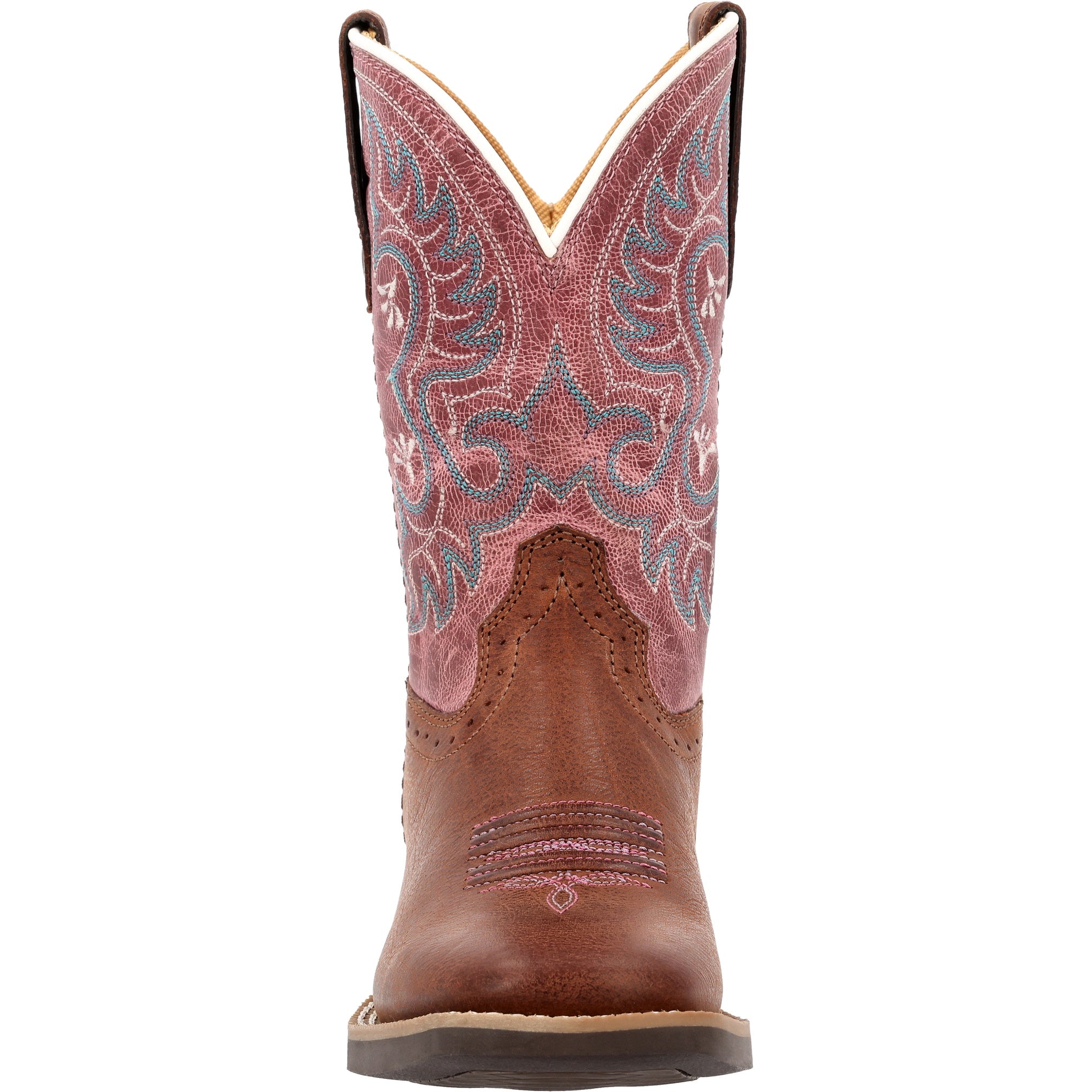 Durango Kids' Shyloh Little Kid 8" Square Toe In Rusty M