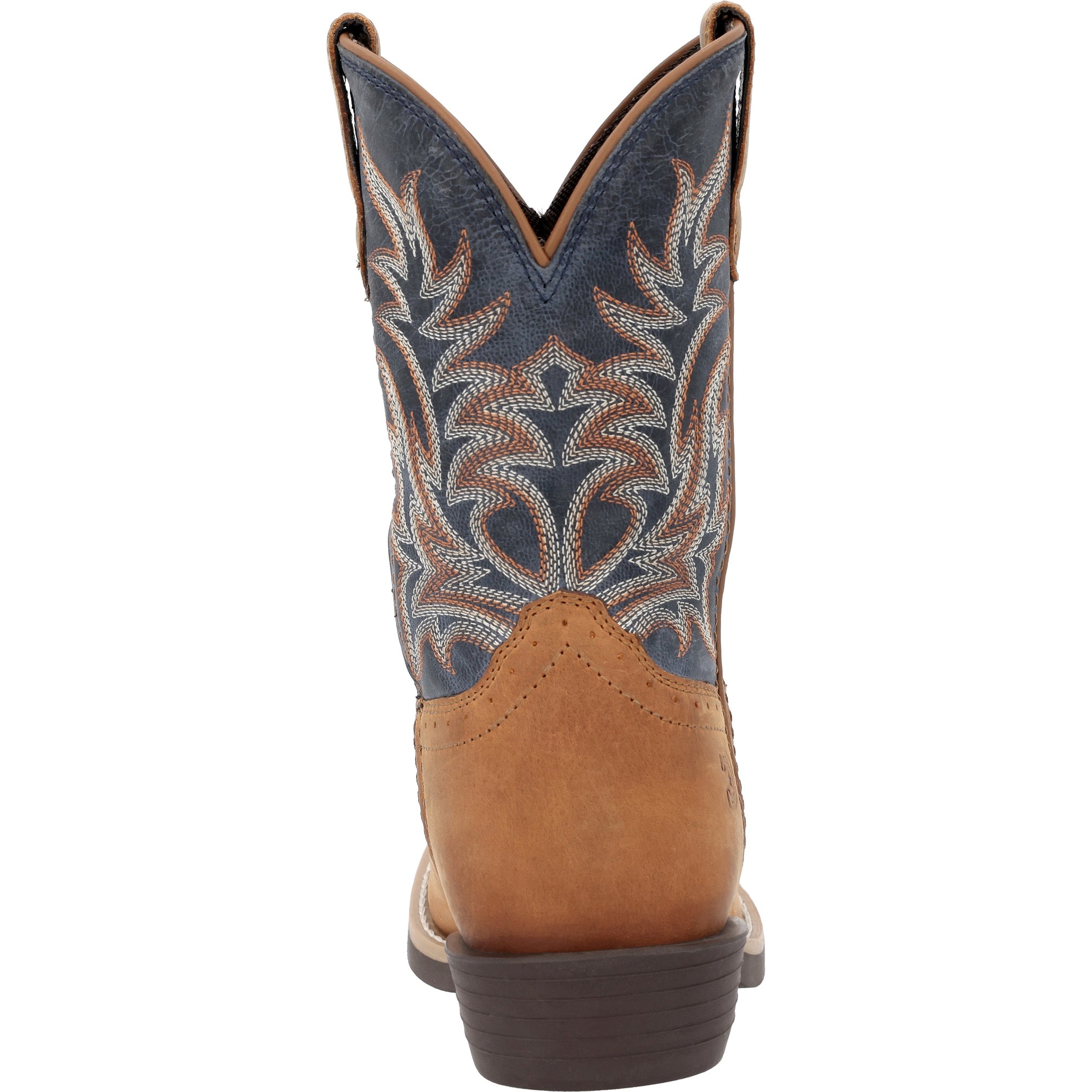 Durango Kids' Shyloh Big Kid 8" Cutter Toe In Brown/Demin M