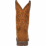 Durango Men's Rebel S 12 In Waterproof Western Boot Rebel Brown M