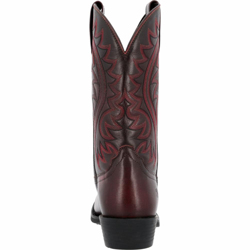 Durango Men's Shyloh S 12 In Western Boot Shyloh Burgundy W