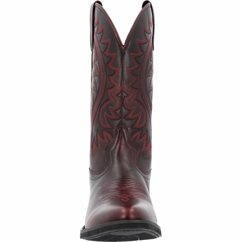 Durango Men's Shyloh S 12 In Western Boot Shyloh Burgundy M