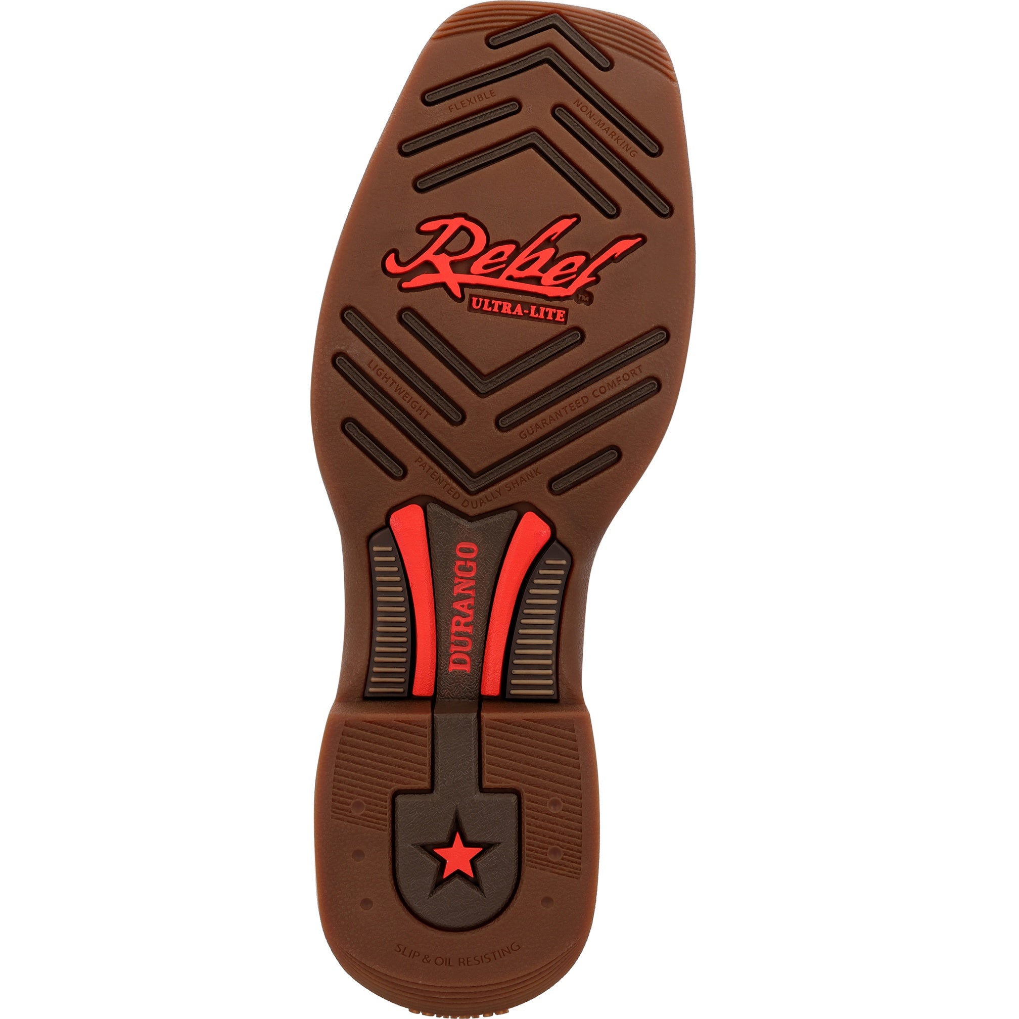 Durango Men's Rebel Ultra Lite In Coffee/Sangria M