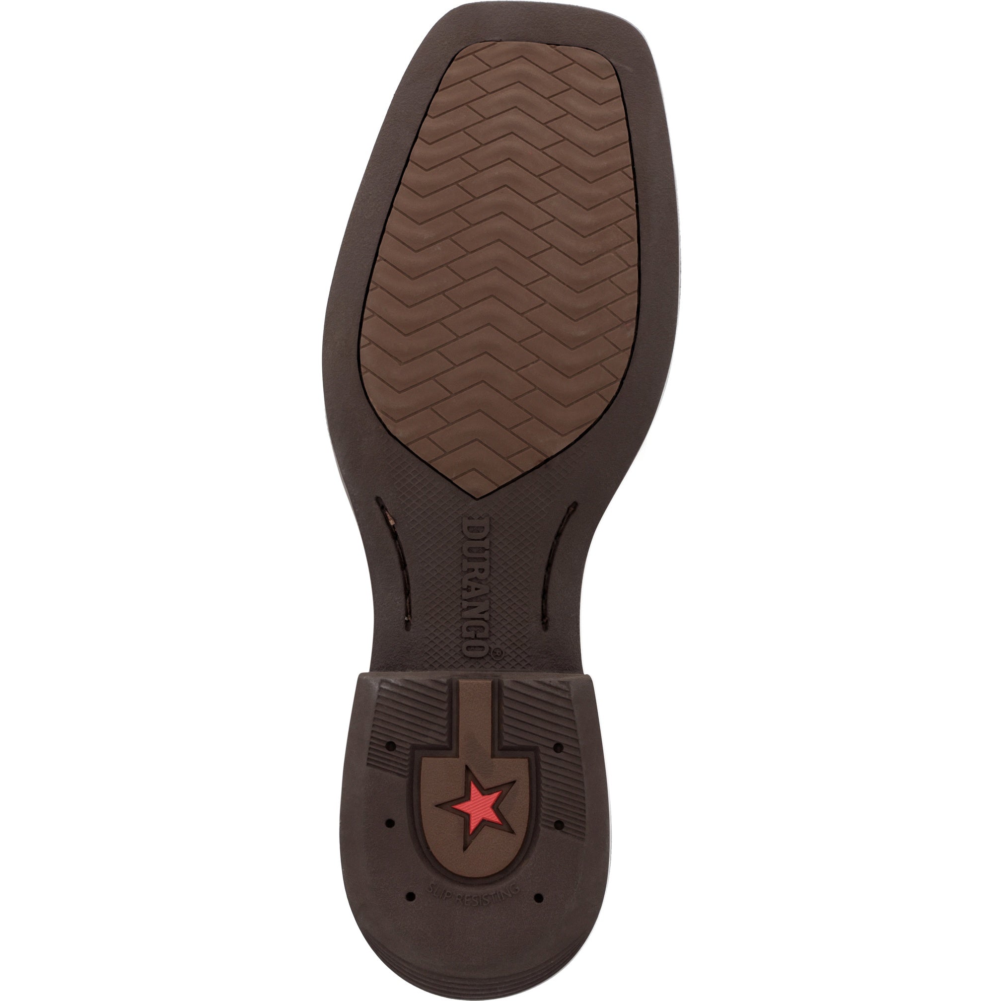 Durango Men's Shyloh 6"  Square Toe Chelsea In Brown M