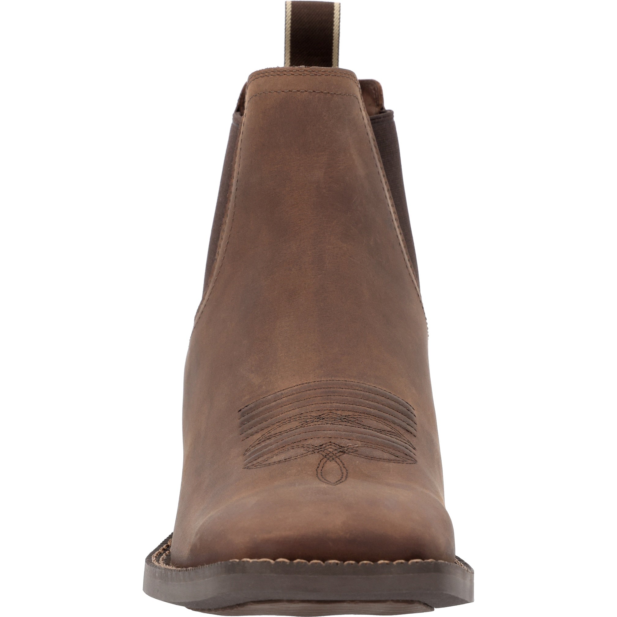 Durango Men's Shyloh 6"  Square Toe Chelsea In Brown W