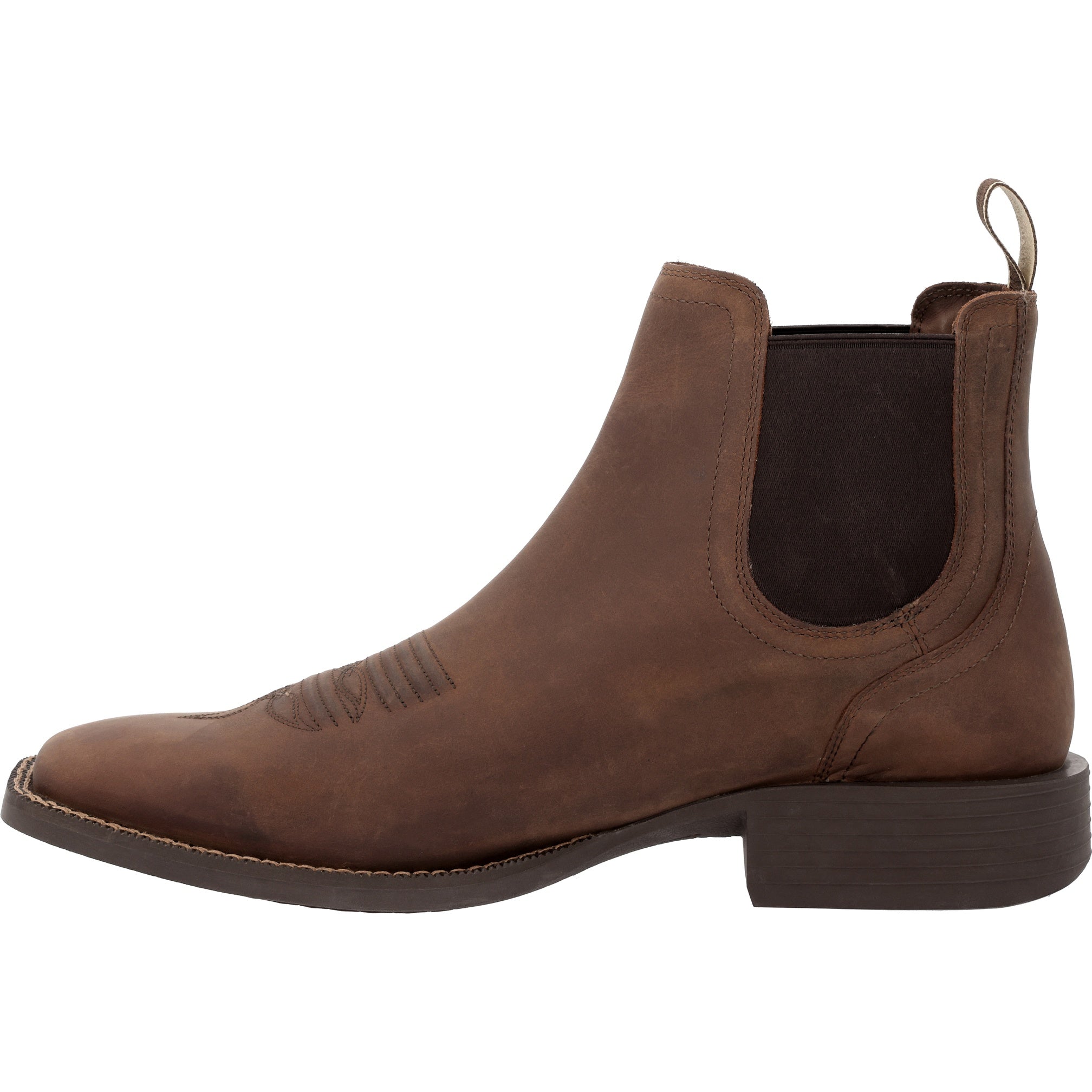 Durango Men's Shyloh 6"  Square Toe Chelsea In Brown M