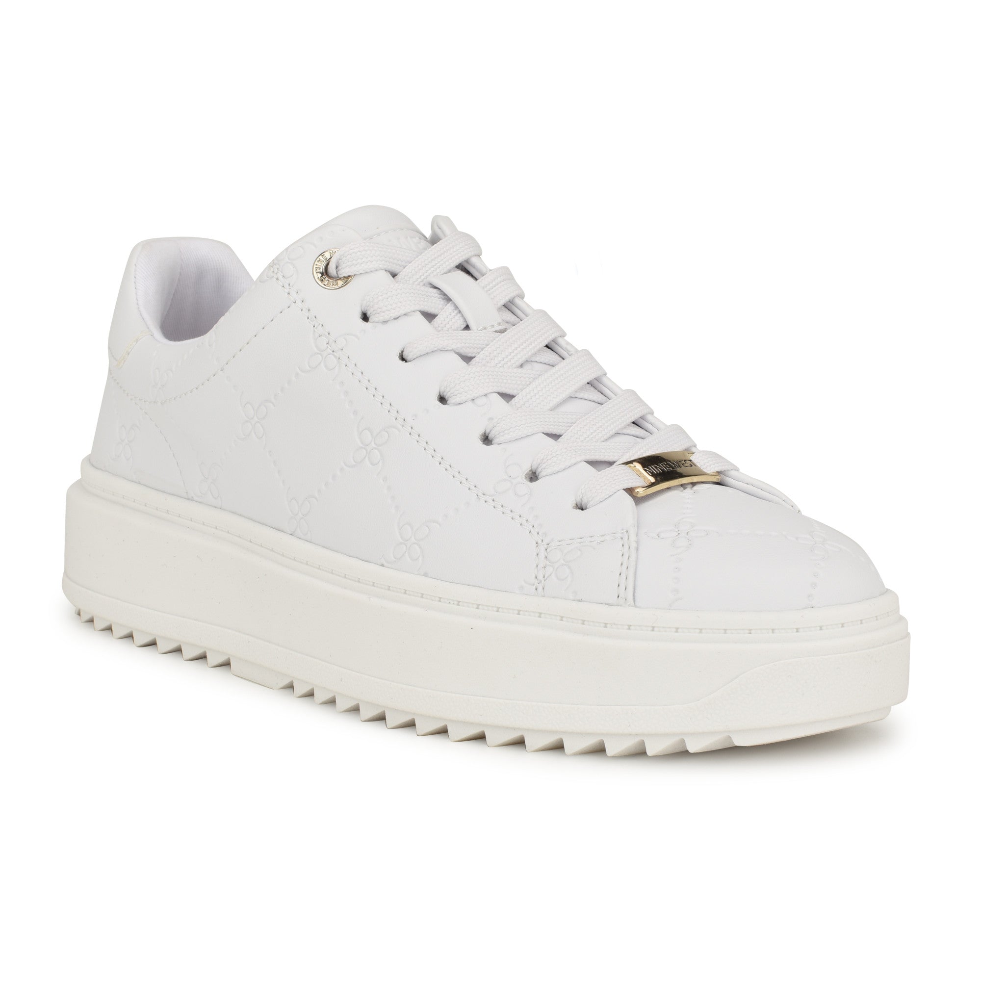 Nine West Women's Delen3 M In White/White