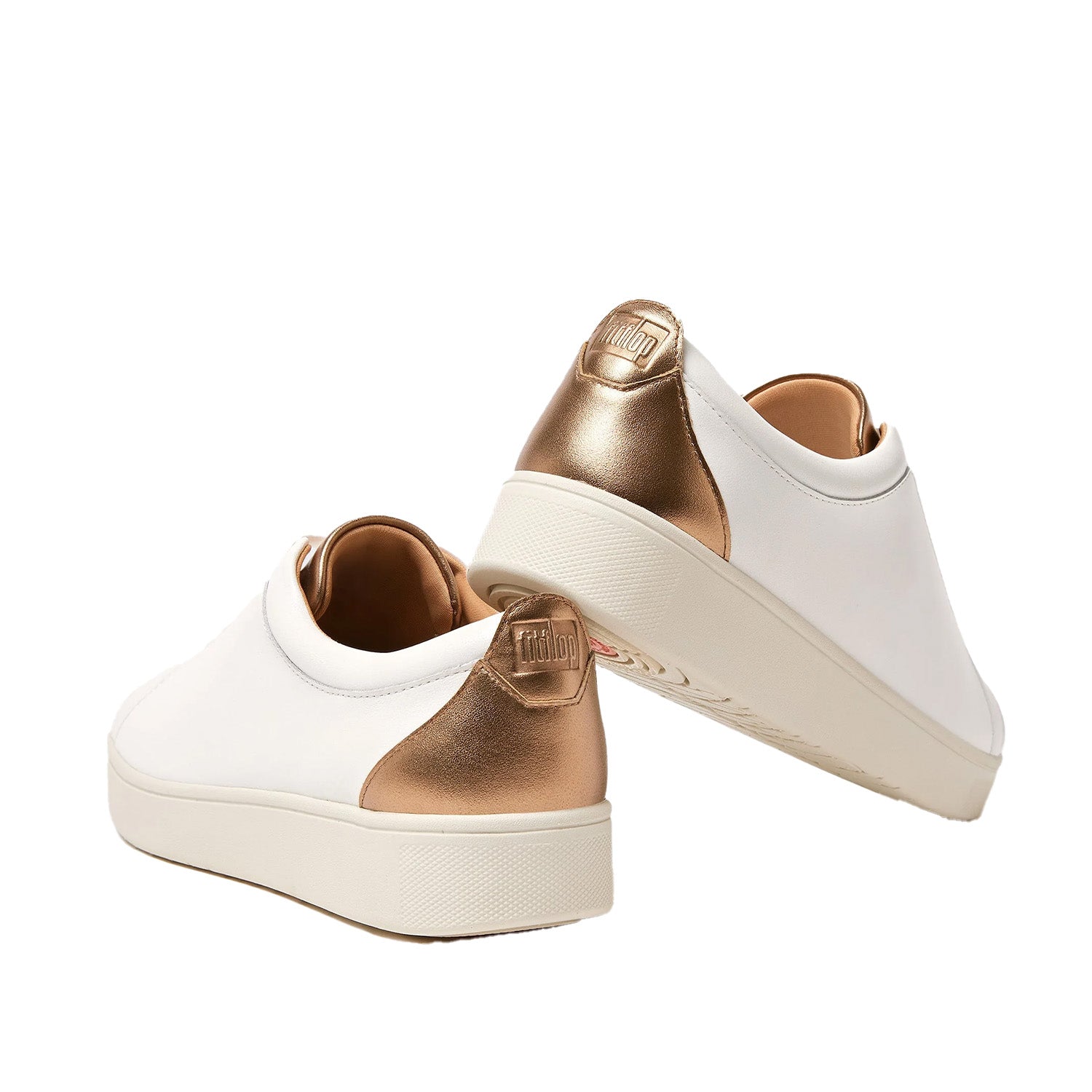 Fitflop Women's Rally in Urban White/Bronze