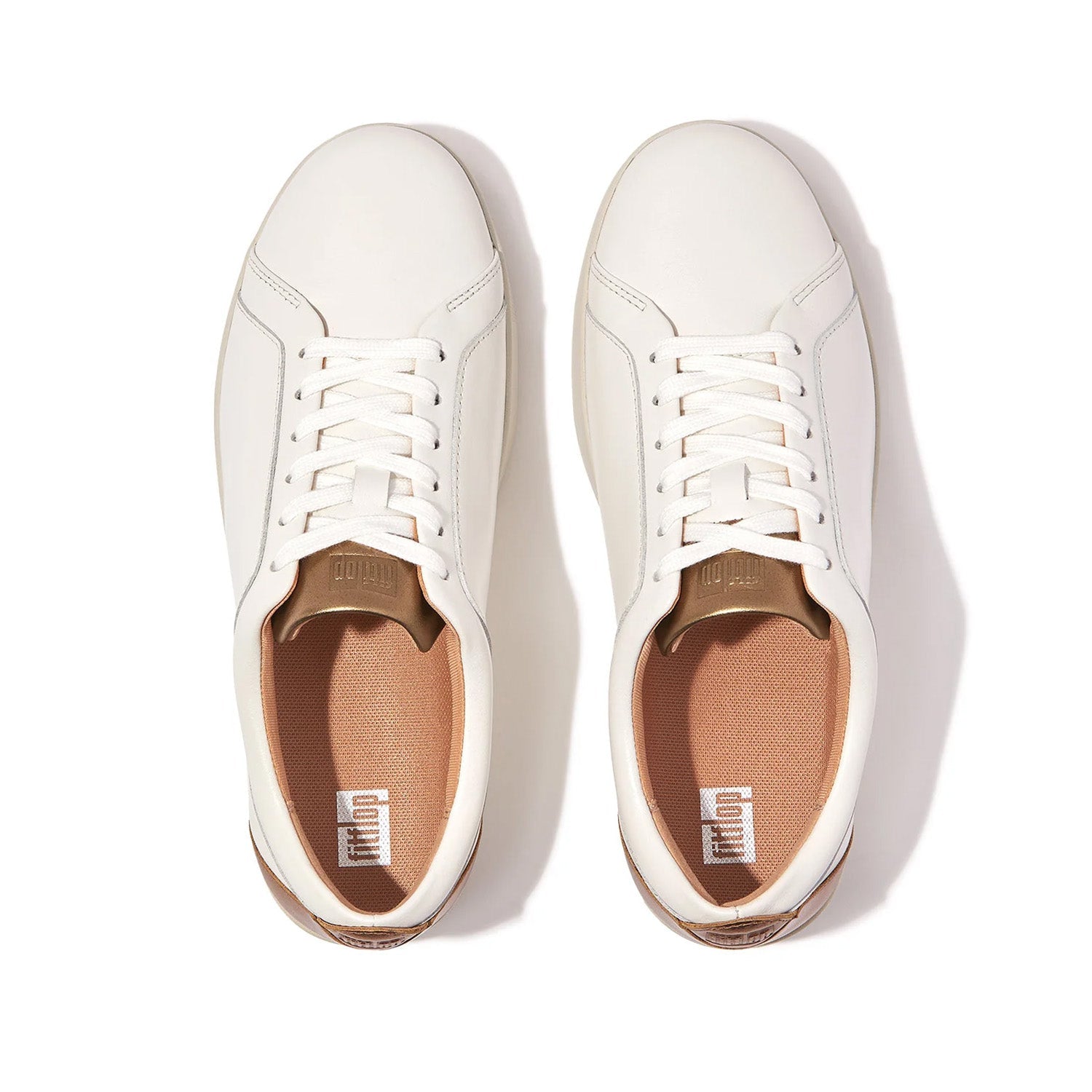 Fitflop Women's Rally in Urban White/Bronze