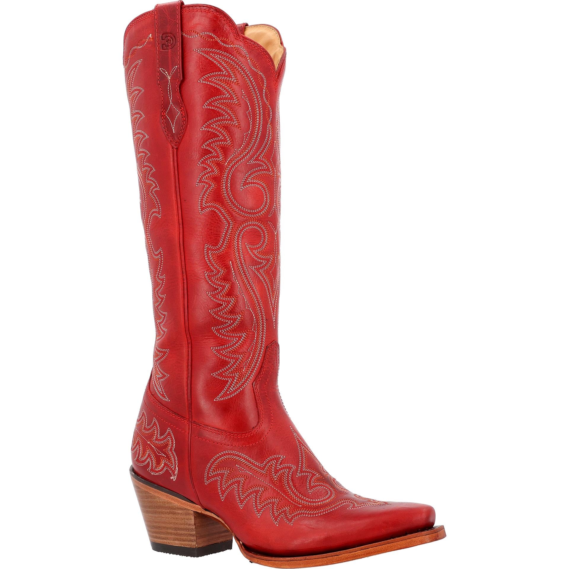 Durango Women's Crush S 16 In Western Fashion Boot Crush Red M