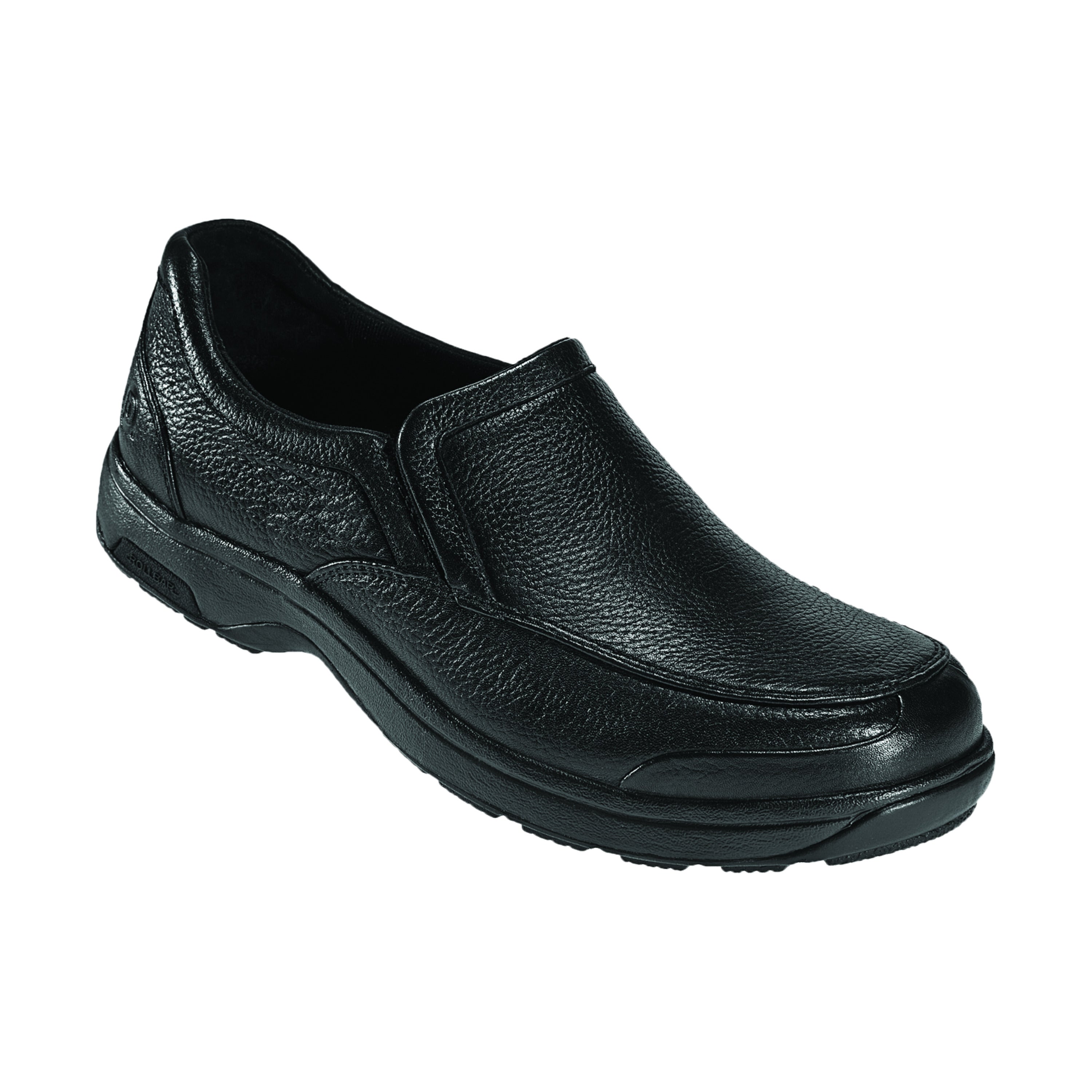 Dunham Men's Battery Park Slip-On In Black 4E