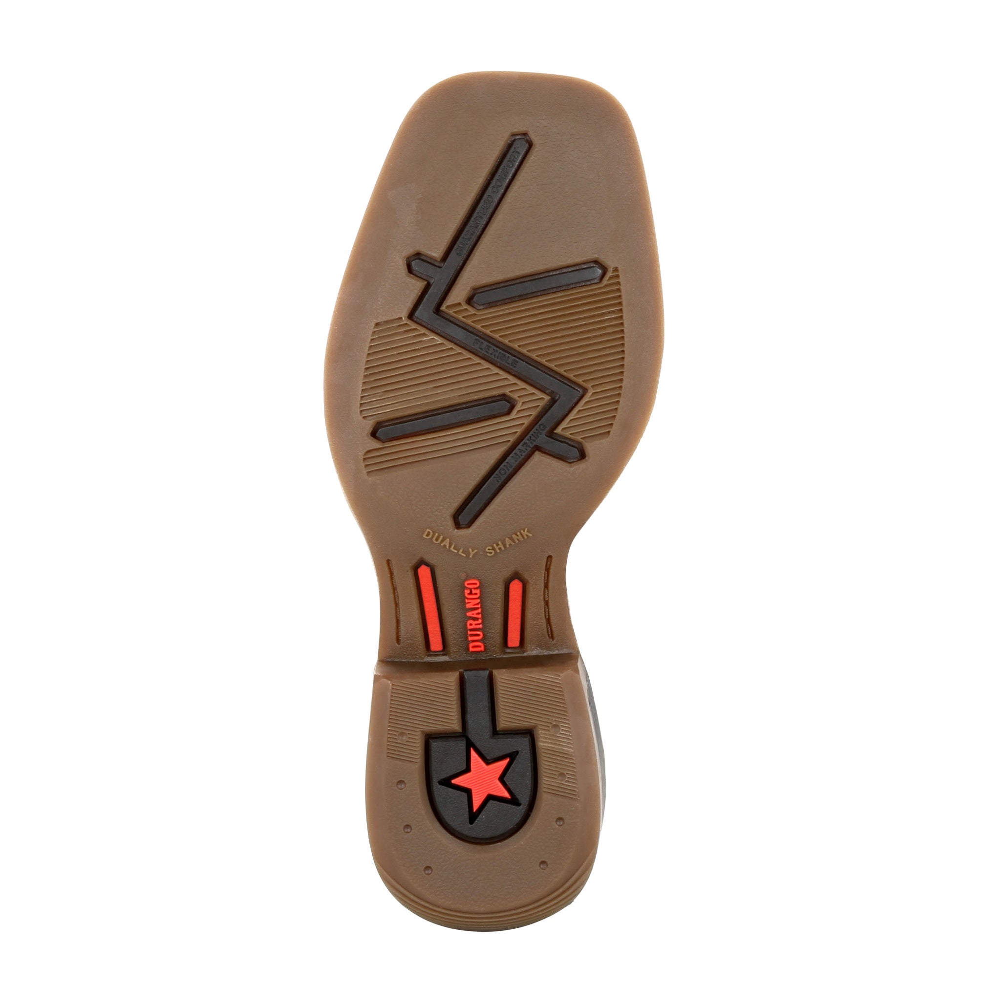 Durango Kids' Lil' Rebel Pro Little Kid' 8" Square Toe Western In Dark Brown M