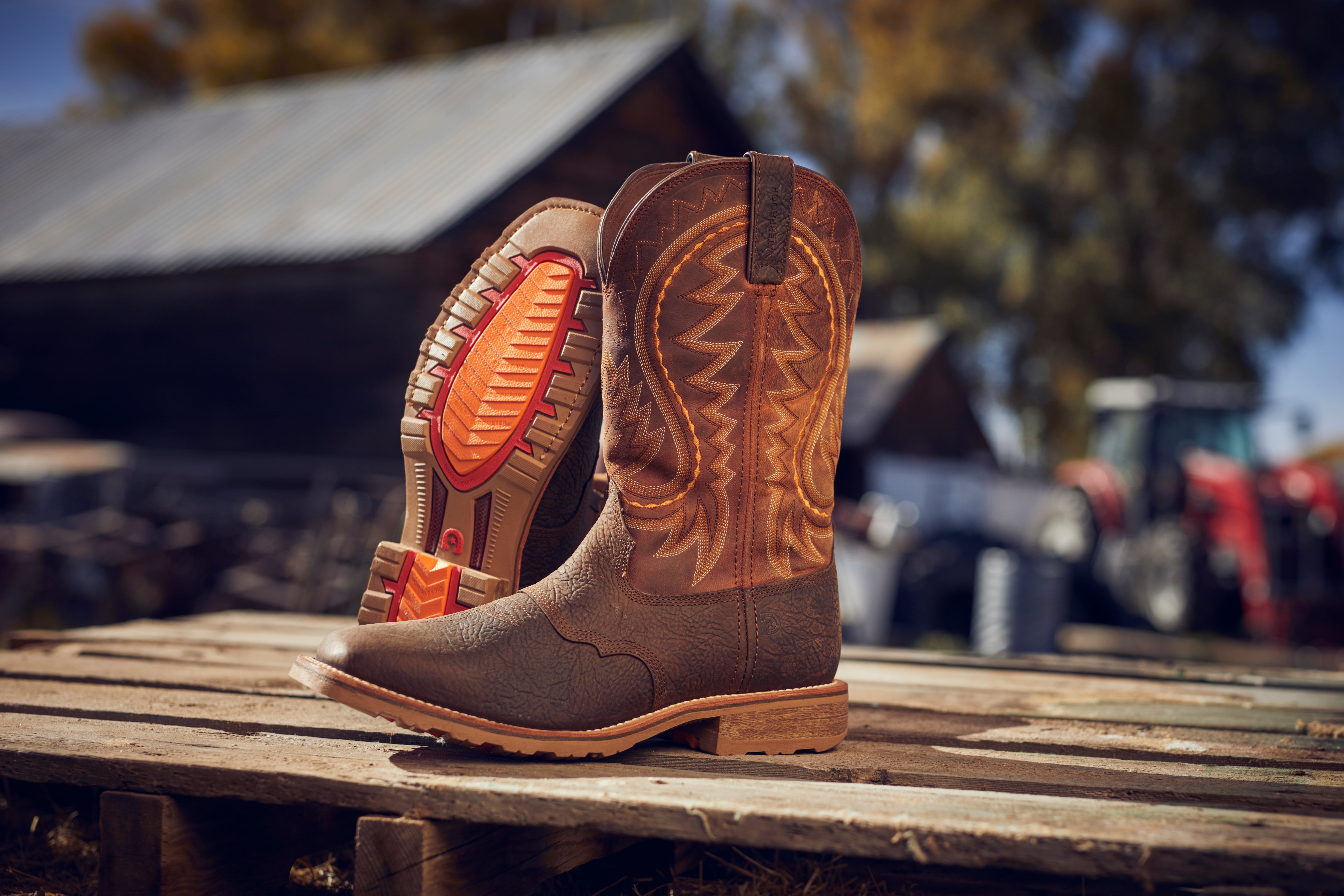 Durango Men's Maverick Pro  12"  Waterproof Work Boot In Cimarron