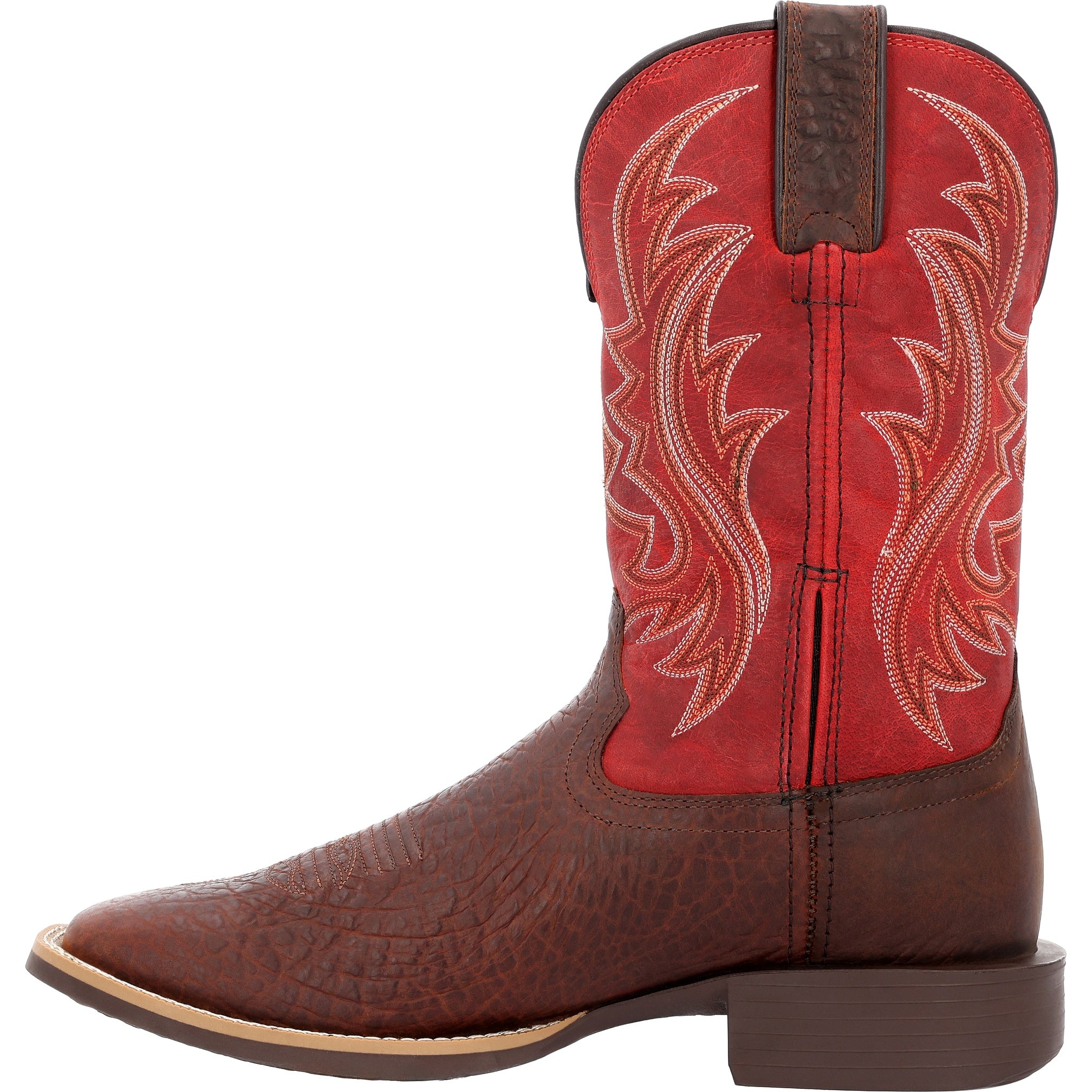Durango Men's Shyloh  11"  Western Boot In Mahogany/Dynamite M
