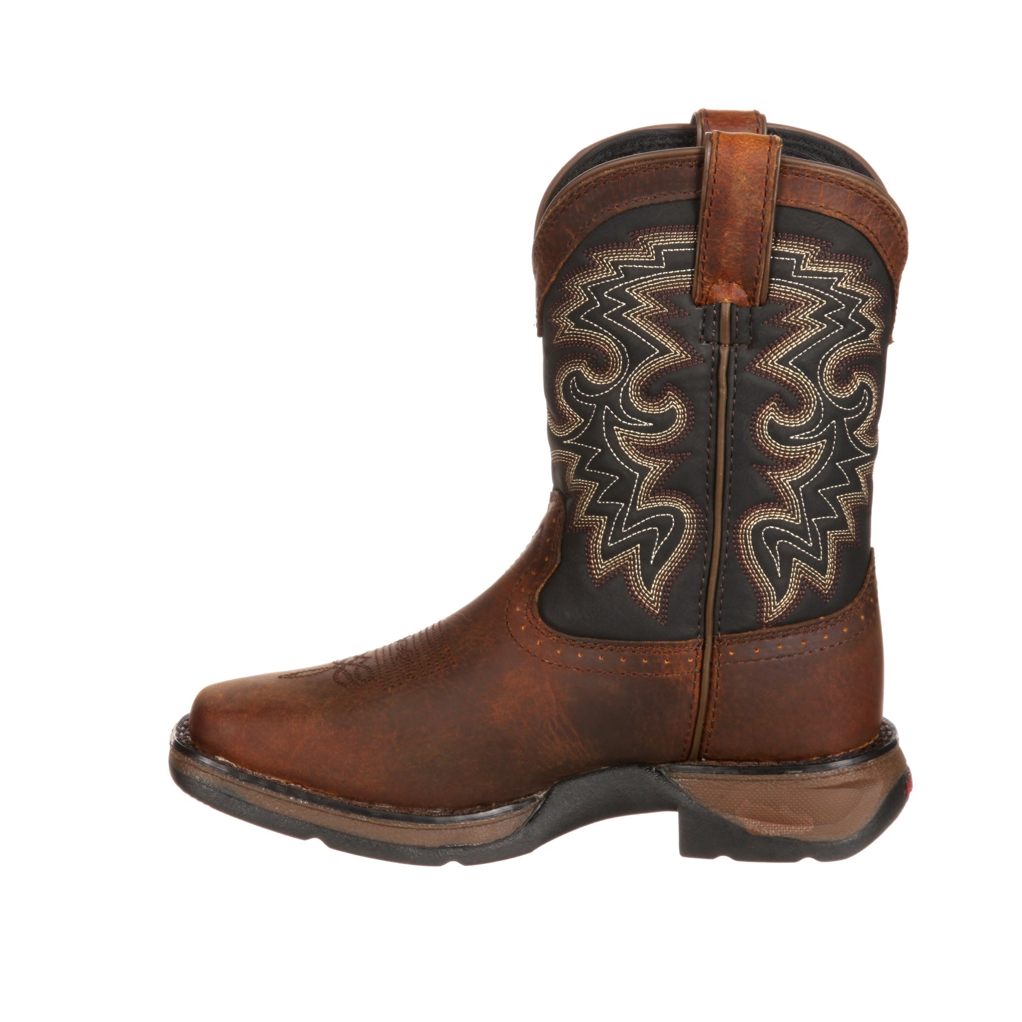 Durango Kids' Lil' Rebel Little Kid 8" Western Boot In Tan M
