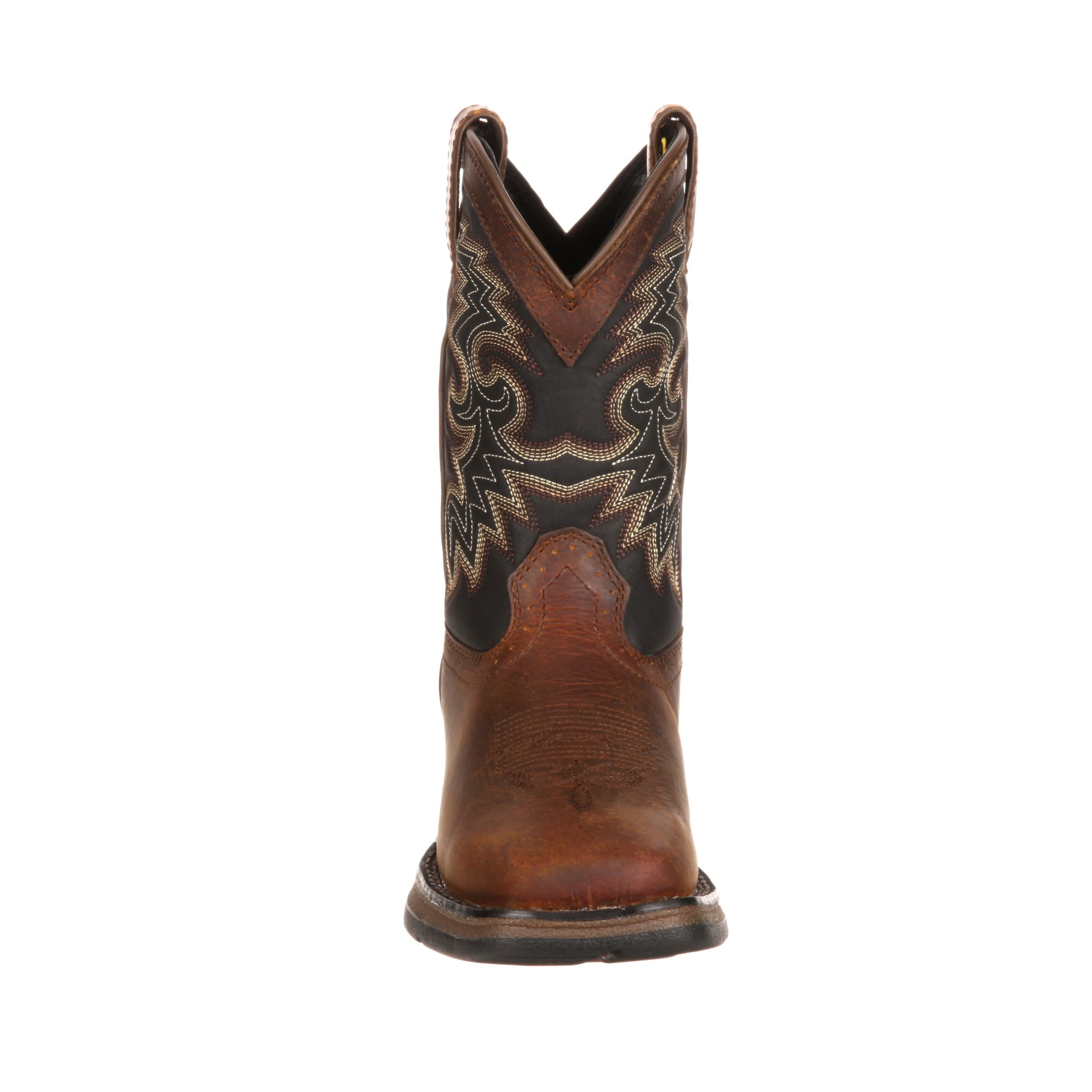 Durango Kids' Lil Rebel Big Kid 8" Western Boot In Tan M