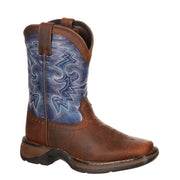 Durango Kids' Lil' Rebel Pro Little Kid 8"  Western Boot In Dark Brown M