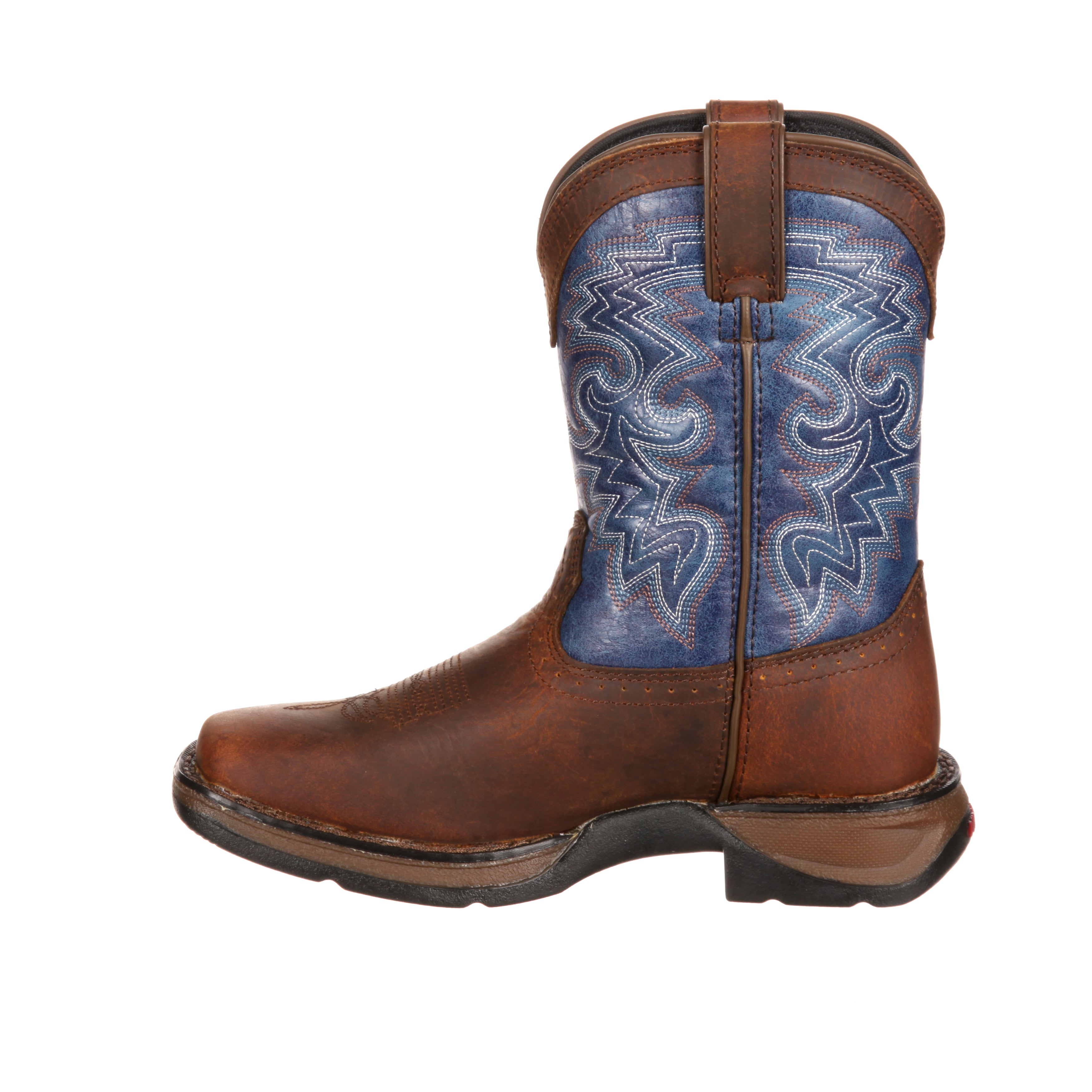 Durango Kids' Lil' Rebel Pro Little Kid 8"  Western Boot In Dark Brown M