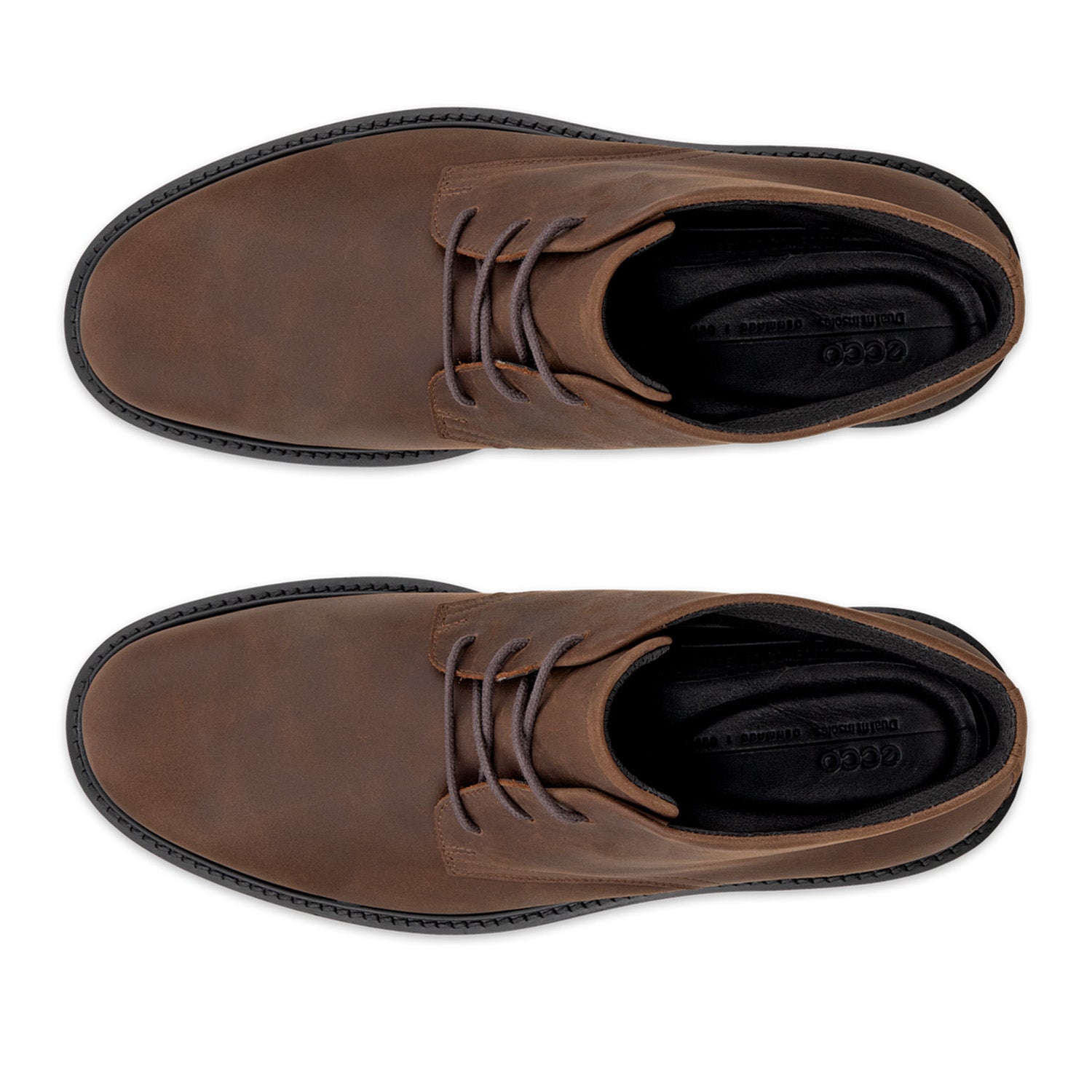 Ecco Men's 525734 Metro London Chukka WP in Cocoa Brown