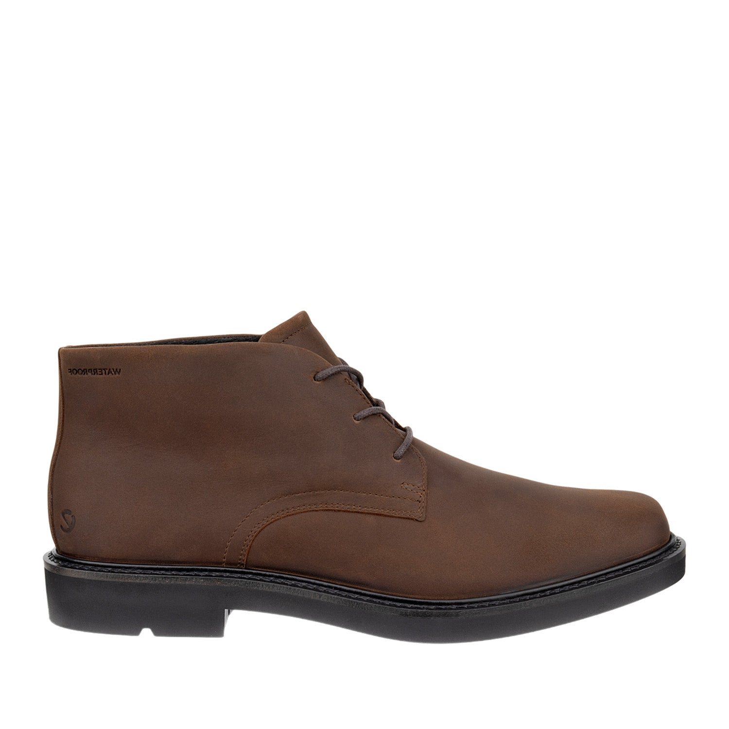 Ecco Men's 525734 Metro London Chukka WP in Cocoa Brown