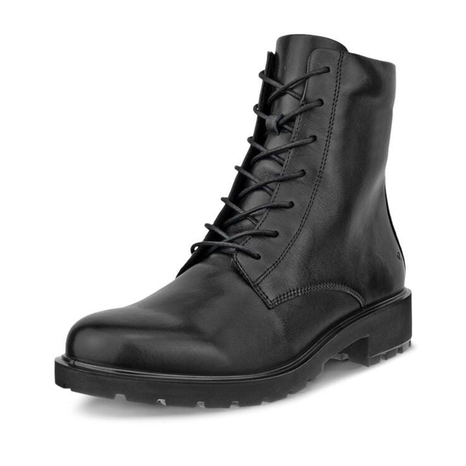 Ecco Women's 231303 Metro Vienna Lace Boot in Black