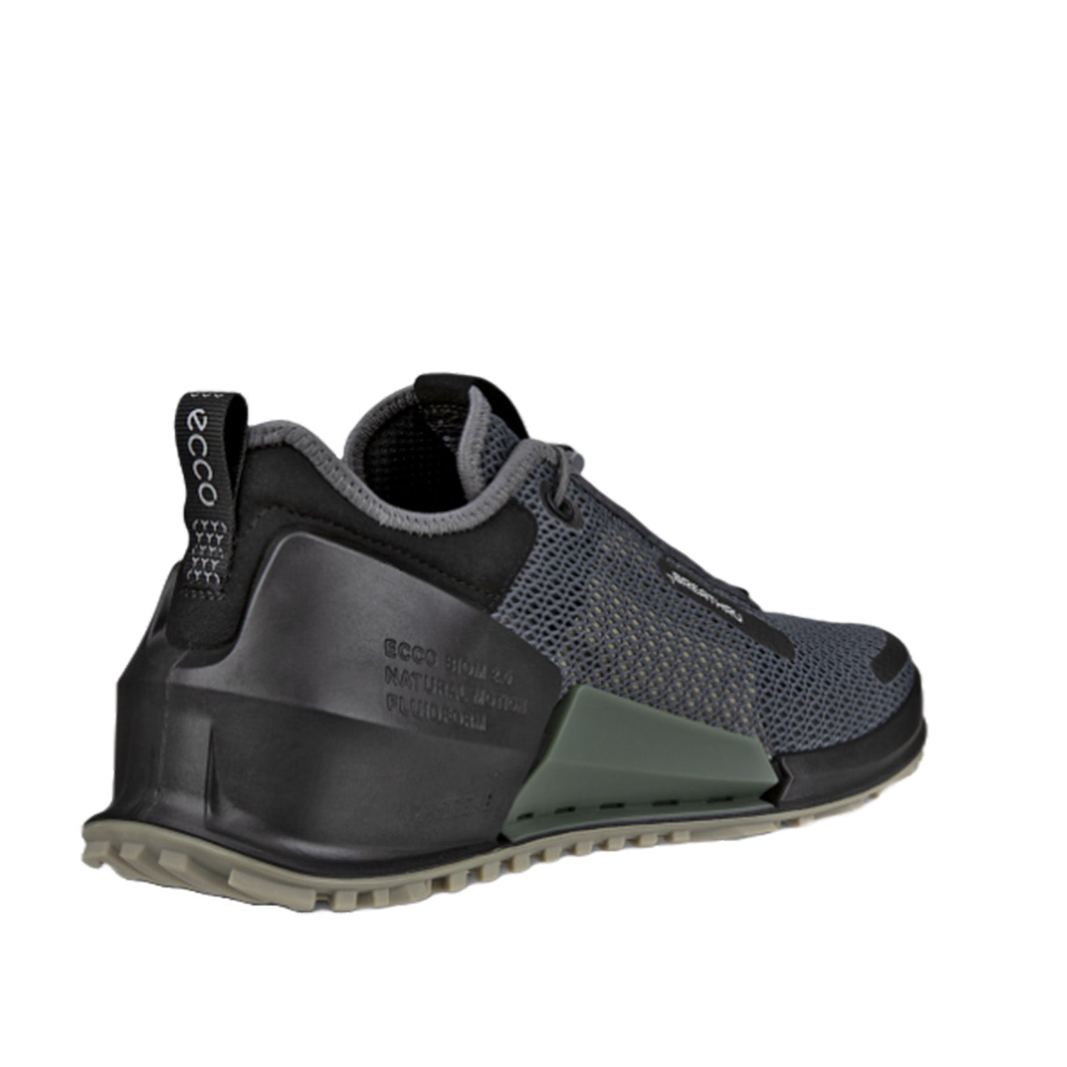 ECCO Men's BIOM 2.0 Breathru in Magnet/Black/Vetiver