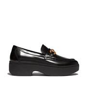Fitflop Women's F-Luma Chunky Loafer in Black