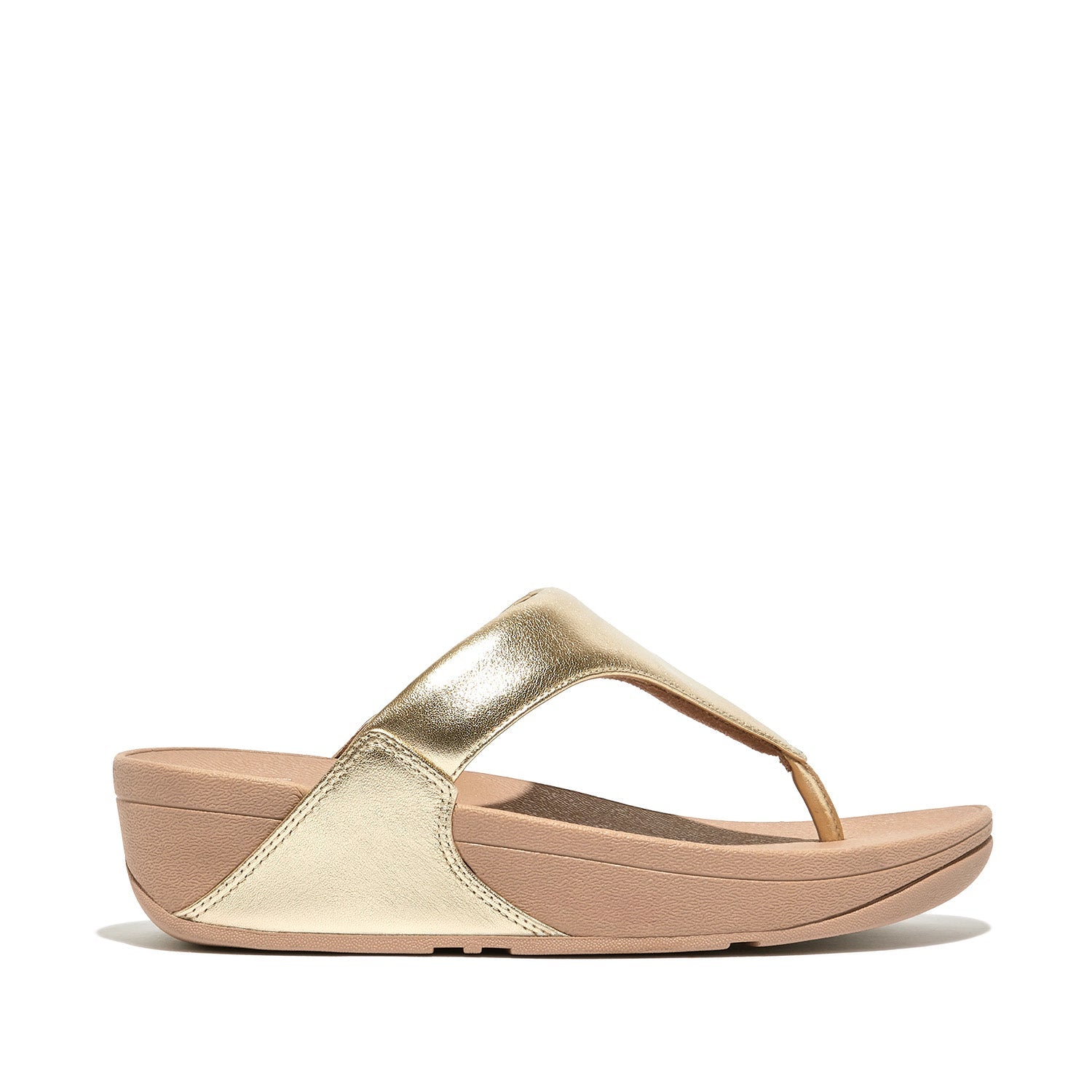 Fitflop Women's Lulu Toe-Post in Platino