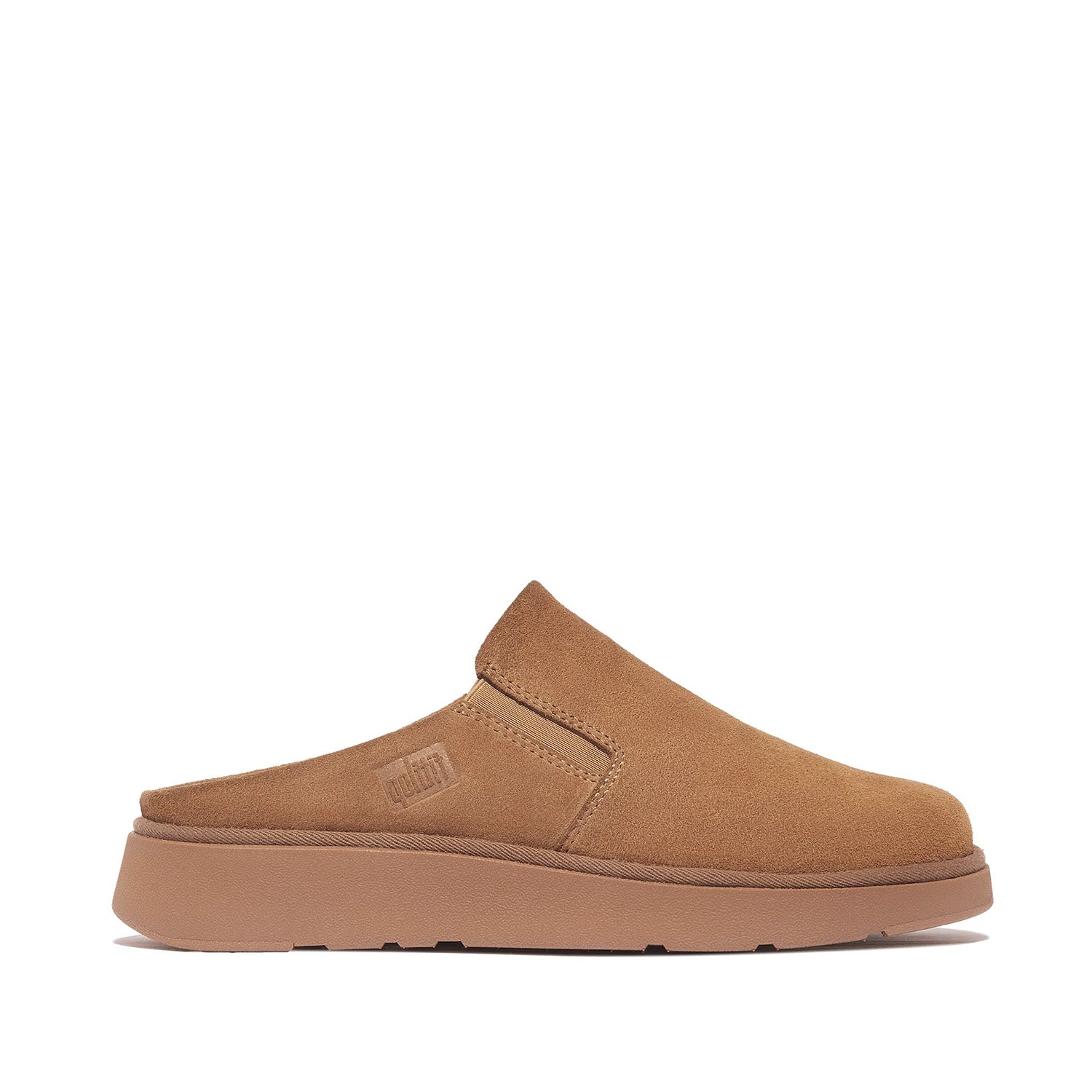 Fitflop Women's Gen-FF Suede Mules in Desert Tan