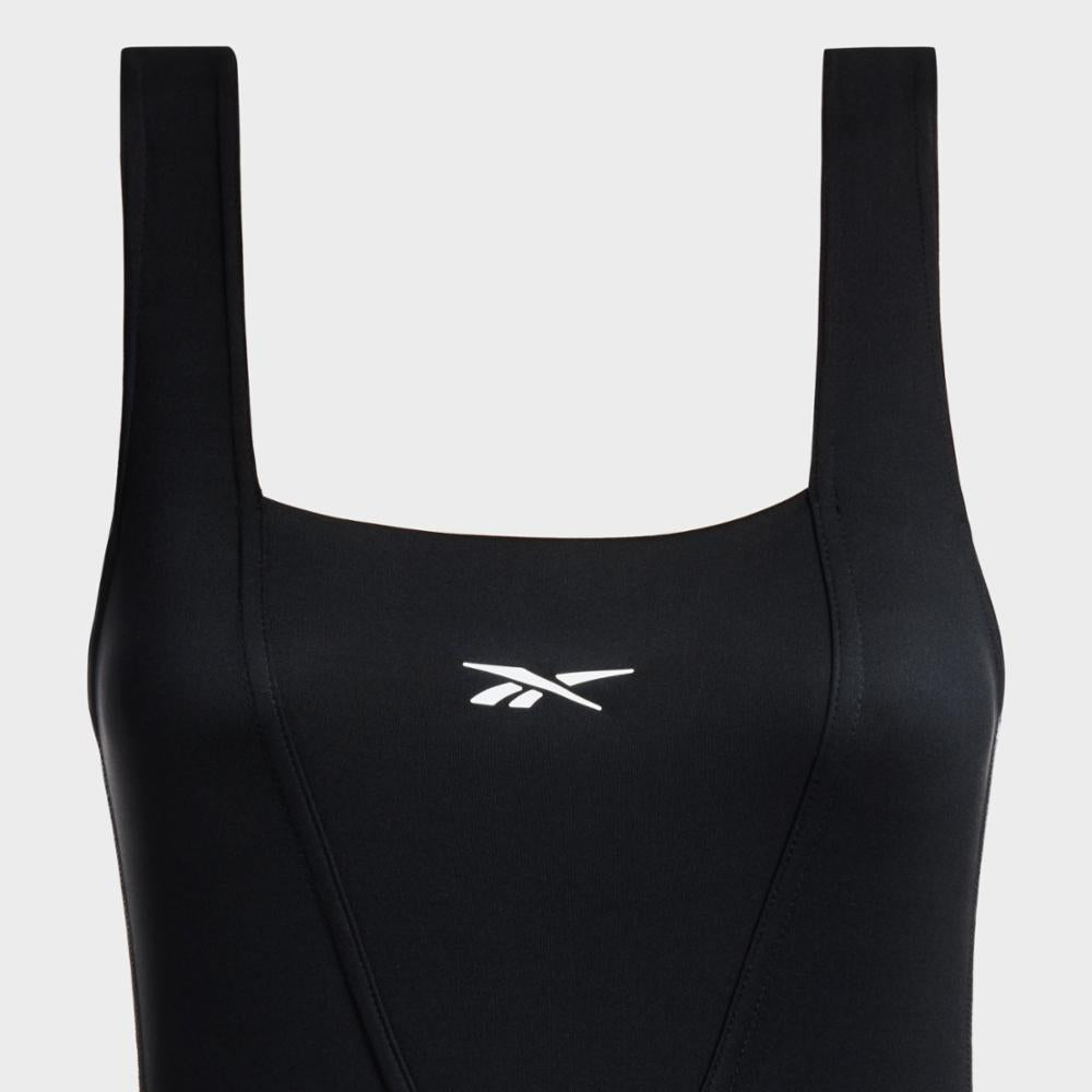 Reebok Women's Sh Bodysuit  In Black REG