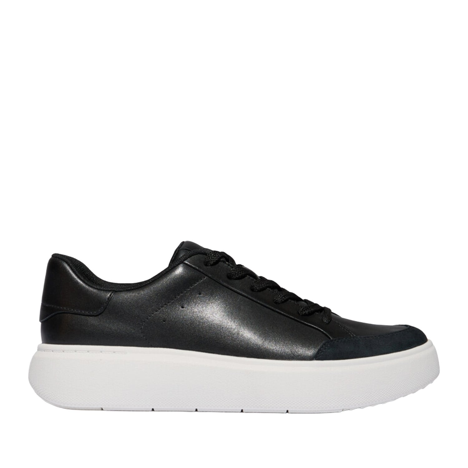 Fitflop Women's RTG Leather/Suede Trainers in Black