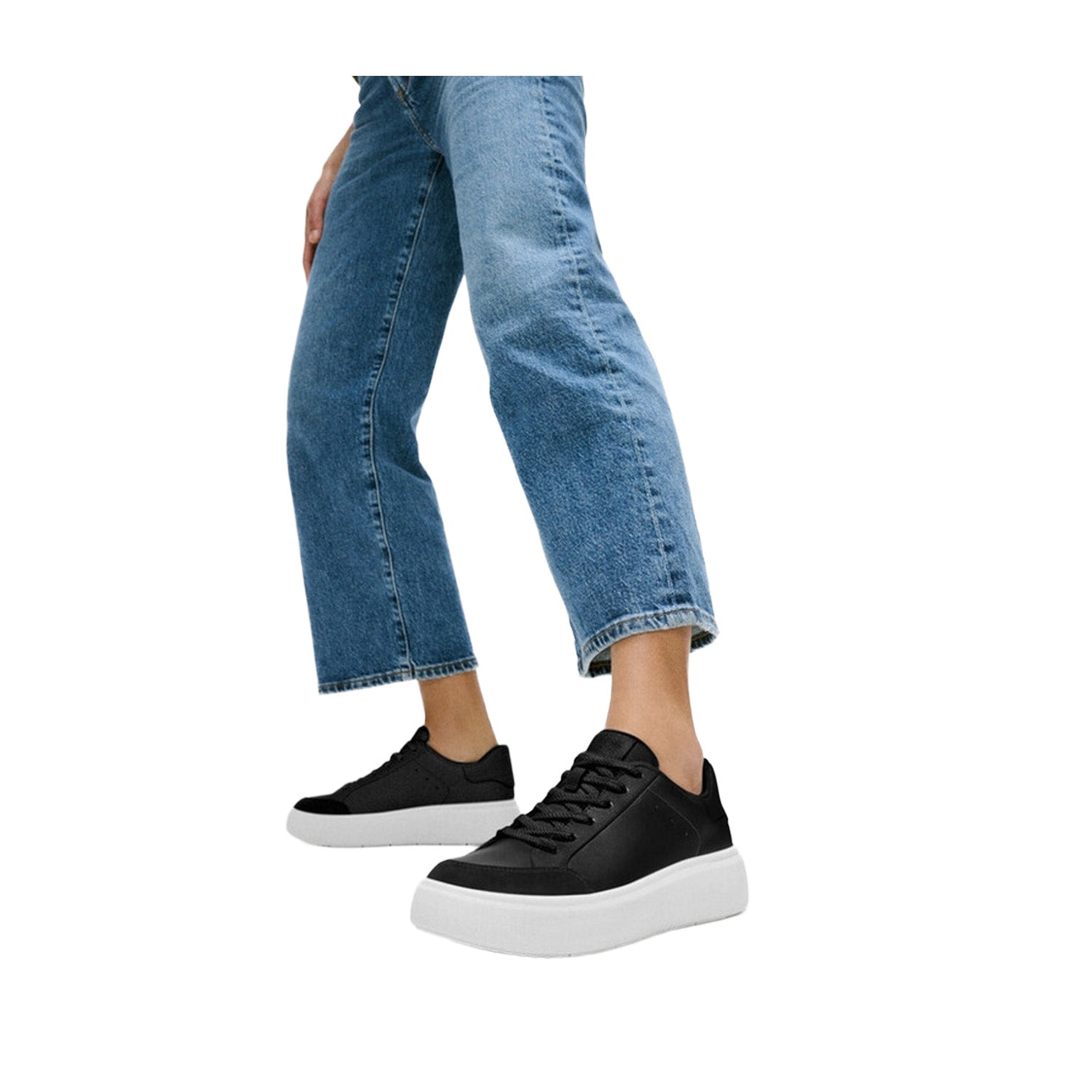 Fitflop Women's RTG Leather/Suede Trainers in Black