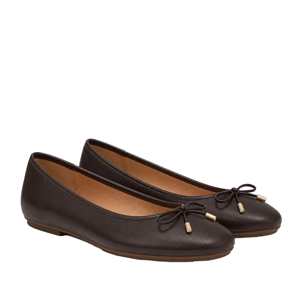 Fit Flop Women's Delicato Bow in Chocolate Brown