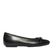 FitFlop Women's Delicato Glitz-Bow Leather Ballet Flats in Black