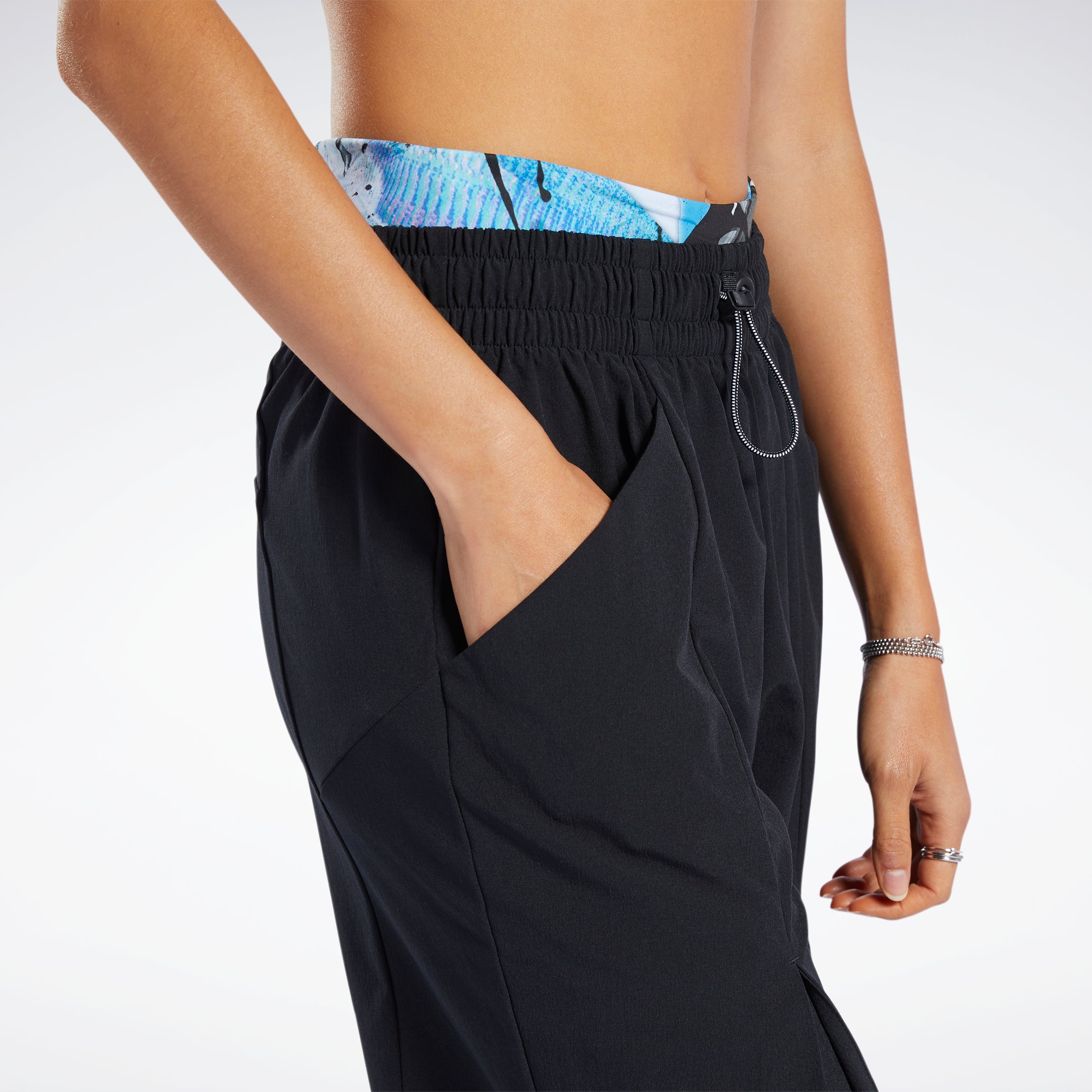 Reebok Women's Ts Woven Pant  In Black REG