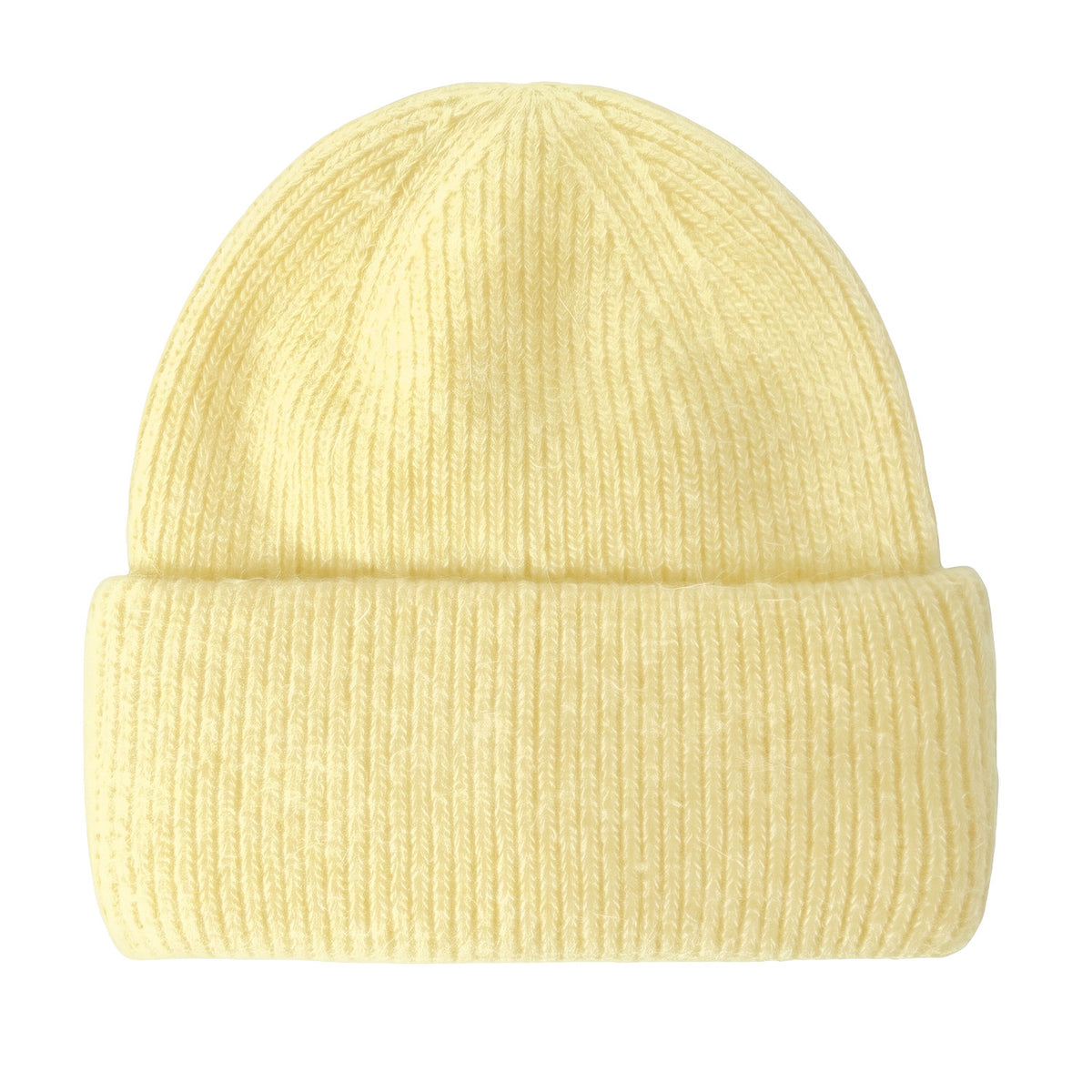 FLOOF Women's Wool Hat in Light Yellow
