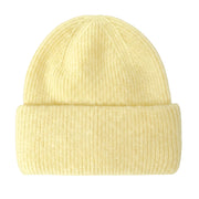 FLOOF Women's Wool Hat in Light Yellow