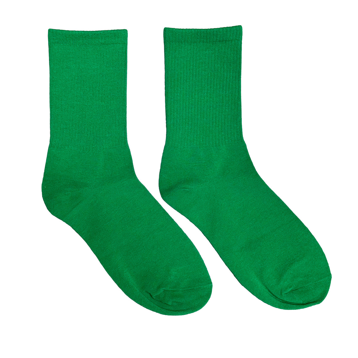 FLOOF Women's Basic Crew Sock in Green