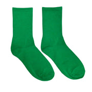 FLOOF Women's Basic Crew Sock in Green