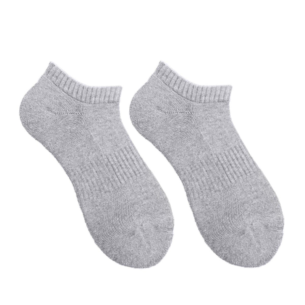 Floof  Comfort Crew Ankle Sock in Grey