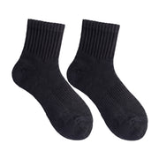 Floof  Comfort Crew Sock in Black