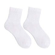 Floof  Comfort Crew Sock in White