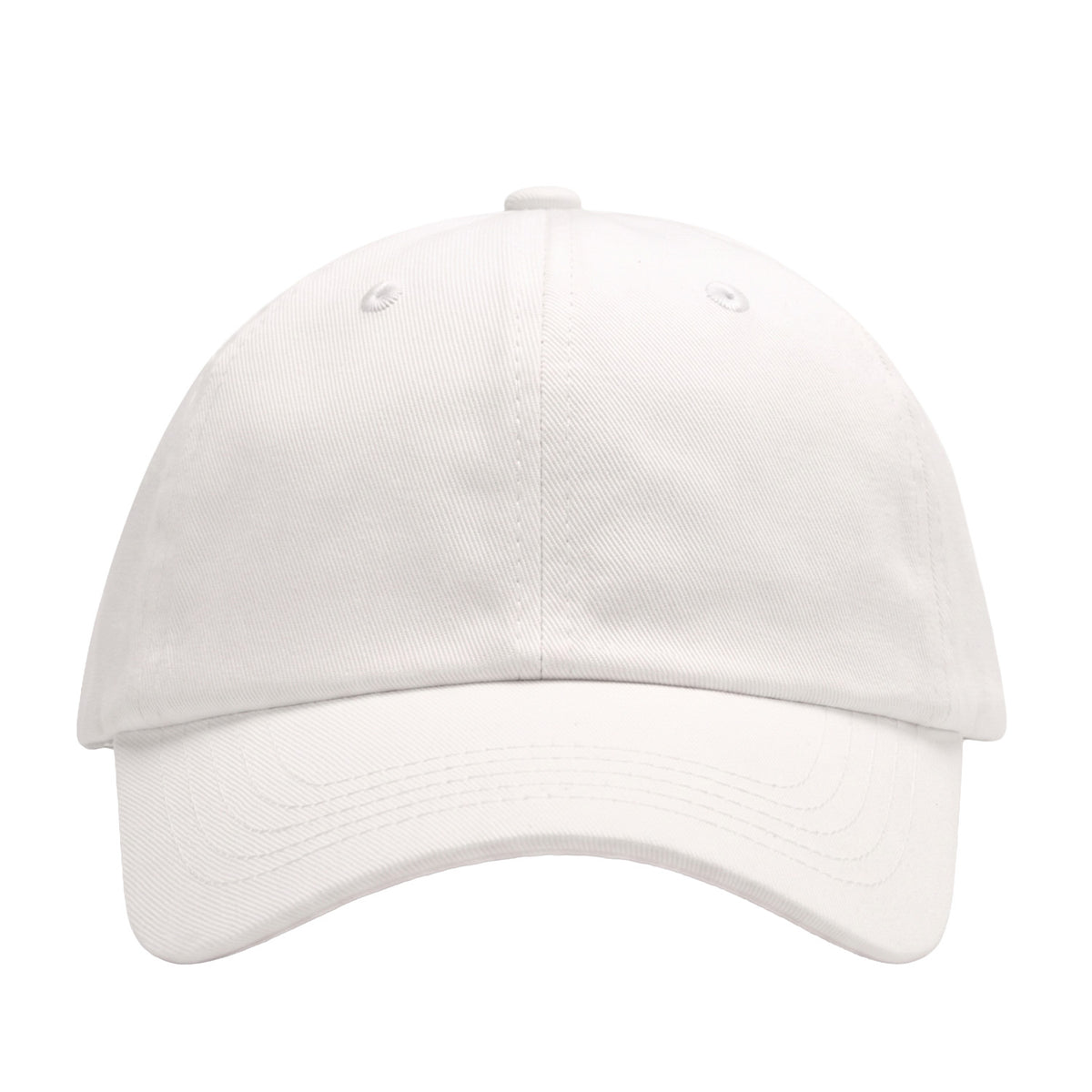 FLOOF Unisex Everyday Baseball Cap in White